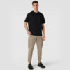 Slim fit cargo trousers with back pocket